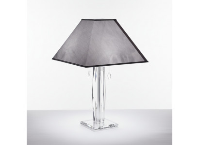 Crystal bedside desk lamp table lamp lamp light table Bohemia