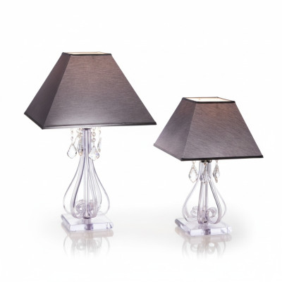Crystal Table Lamp Elite Bohemia Base Nightstand New Office