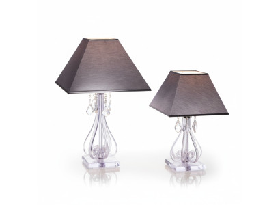Crystal Table Lamp Elite Bohemia Base Nightstand New Office