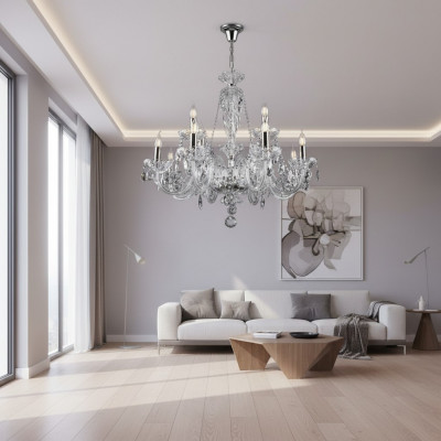 Bohemia light lamp chandelier crystal lamps ceiling light candlestick