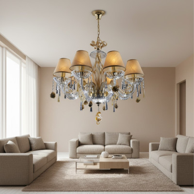 Crystal Chandelier Ceiling Light Pendant Lamp Bohemia Light