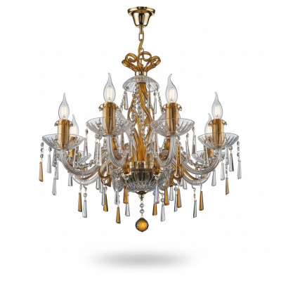 Gold-plated ceiling light, lights design chandelier lamps crystal chandelier.