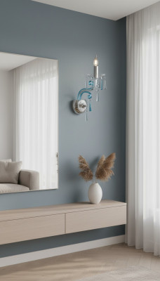 Wall lamp Bohemia chandelier antique style wall lamp lights blue