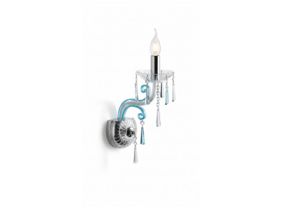 Wall lamp Bohemia chandelier antique style wall lamp lights blue