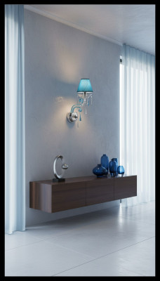 Bohemia wall lamp blue chandelier lamp lights world sconce lights