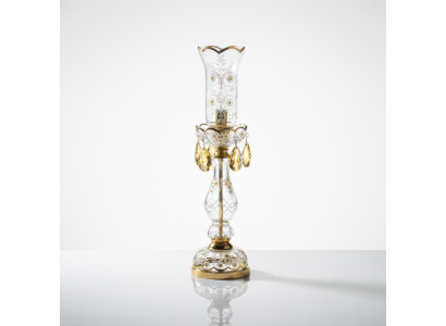Table lamp, table light, chandelier, crystal, antique style, light, lights, lamps.