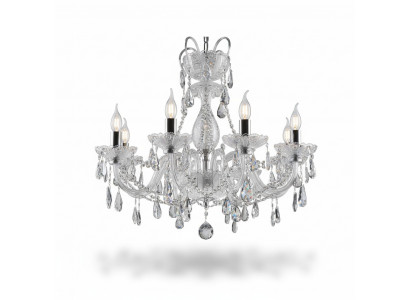 Crystal chandelier ceiling light hanging lamp Bohemia bulb