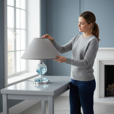 Table lamp in antique style chandelier lamp crystal lamps lights light