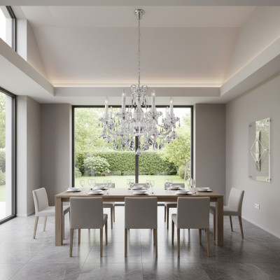 Crystal chandelier ceiling light hanging lamp light Bohemia lamp