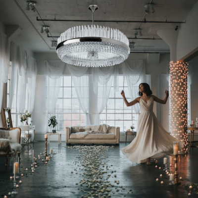 Chandelier Bohemia Cover Lights Lamp Luxury Design Crystal Lamp Lamps