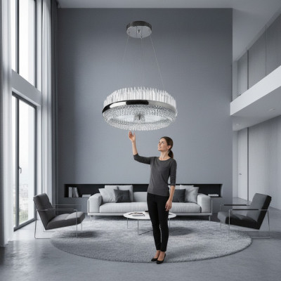 Chandelier Bohemia Ceiling Light Design Luxury Crystal Lamp Lights