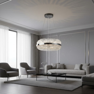 Chandelier Bohemia Ceiling Light Design Luxury Crystal Lamp Lights