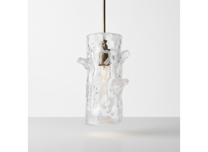 Crystal chandelier pendant lamp Bohemia hanging light