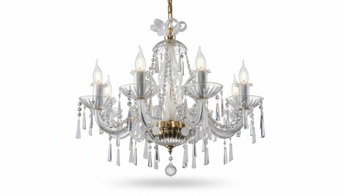 Crystal chandelier pendant light ceiling lamp Bohemia