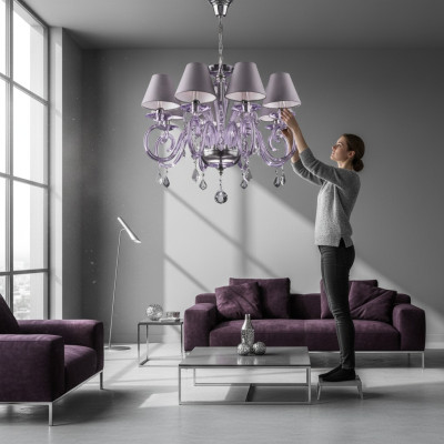 Bohemia chandelier hanging lamp crystal lights ceiling chandelier light