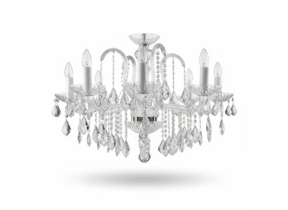 Chandelier Lamp Lamps Crystal Lights Bohemia Lid Chandelier