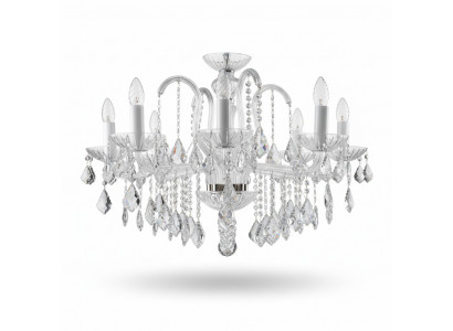 Chandelier Lamp Lamps Crystal Lights Bohemia Lid Chandelier