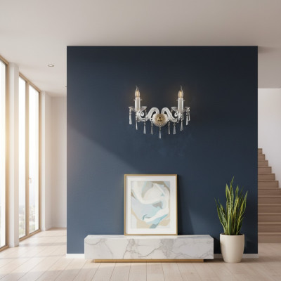 Crystal Wall Sconce Chandeliers Crystal Chandelier Luxury Bohemia New