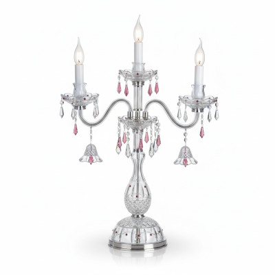 Baroque Style Table Lamp Chandelier Nightstand Lights Bohemia