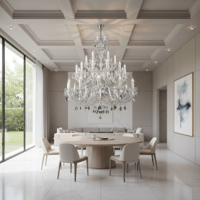 Crystal chandelier pendant lights Bohemia lamp ceiling light chandelier