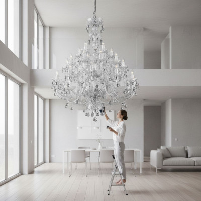 XXL Crystal Chandelier Large Lamp Cover Light Lamp Cover