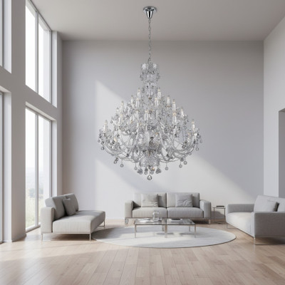 XXL Crystal Chandelier Large Lamp Cover Light Lamp Cover