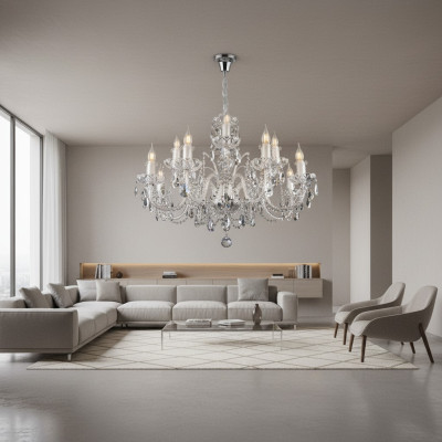 Chandelier Crystal Light Lamp Bohemia Ceiling Light Hanging Lamp