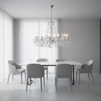 Bohemia light chandelier lamp luster crystal lamp ceiling light chandelier