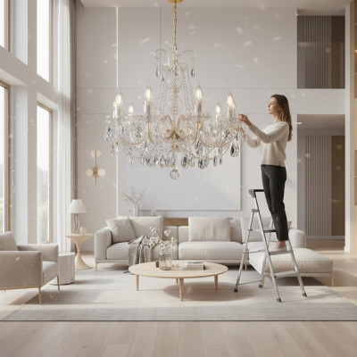 Lamp Lights Lamps Ceiling Hanging Lamps Chandeliers Light Crystal Bohemia