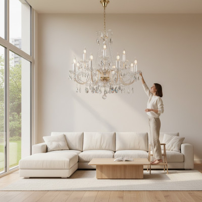 Lamp pendant chandelier lamp ceiling lights Bohemia crystal