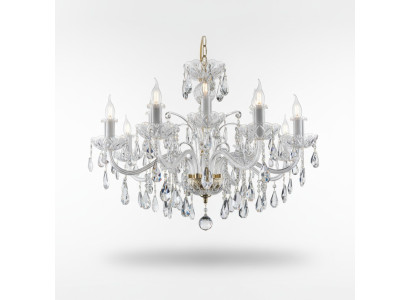 Crystal chandelier luster light Bohemia lamp ceiling light pendant light