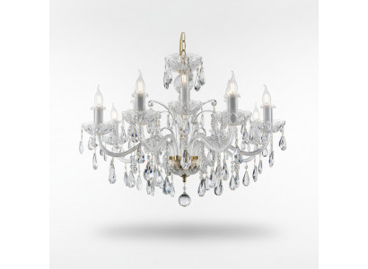 Crystal chandelier luster light Bohemia lamp ceiling light pendant light