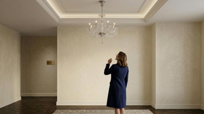 Ceiling light crystal chandelier lamp Elite Bohemia