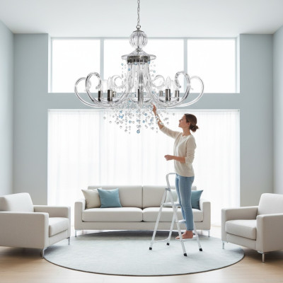 Crystal pendant lights chandelier pendant ceiling light Elite Bohemia