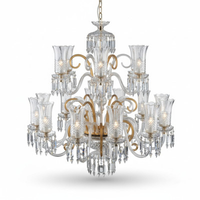 Royal Palace Bohemia Chandelier Ceiling Light Lamp Lights 18x Lamps