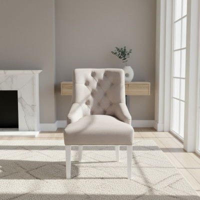 Gray Designer Chesterfield Chairs Upholstered Chair Set Textile Chairs x10 Single-Seater Set
