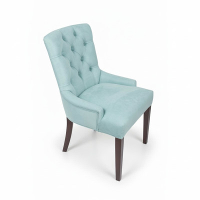 Design chairs Chesterfield suite chair upholstery hotel group 6xSet new textile