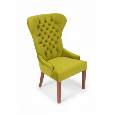 Royal Green Chesterfield Chairs Hotel Furniture Upholstered Chairs 6-Piece Set