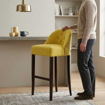 Bar stool bar chair 2-piece set design bar stools bar stools counter chairs fabric