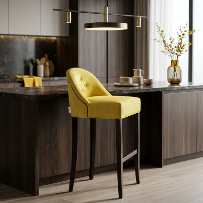 Barstool Bar Chair Velvet Fabric Design Bar Stools Bar Stools Set of 4 Counter