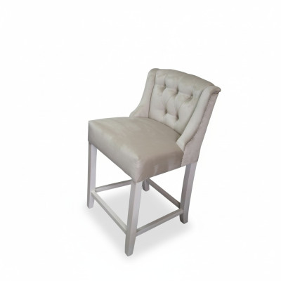 Taupe Chesterfield Bar Stool Designer Bar Chairs 6-Piece Set Chairs