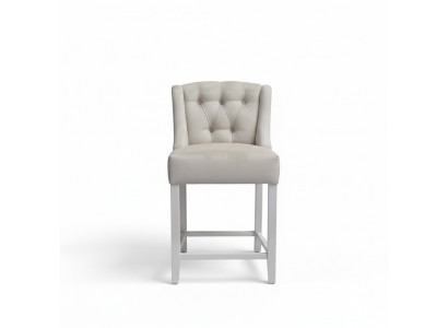 Beige Bar Stool Set of 10 Fabric Design Bar Stools Chesterfield Chairs