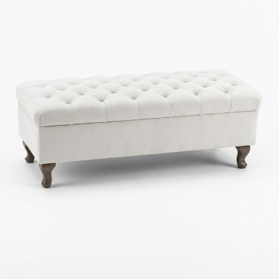 Ottoman chaise lounge footstool side stool bench Chesterfield