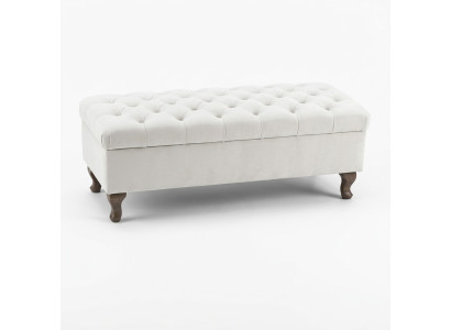 Ottoman chaise lounge footstool side stool bench Chesterfield