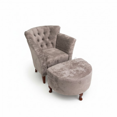 Stool Footstool Side Stool Ottoman Bench Chesterfield Upholstery Seat New