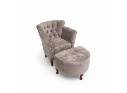 Stool Footstool Side Stool Ottoman Bench Chesterfield Upholstery Seat New
