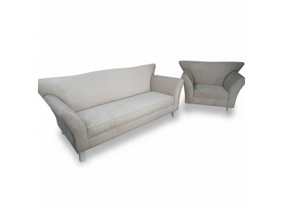 Sofa 3-Seater + 1-Seater Sofa Set Upholstered Designer Couches Sofas Set