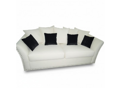 Classic design couch upholstery sofa three-seater fabric couches sofas 3-seater