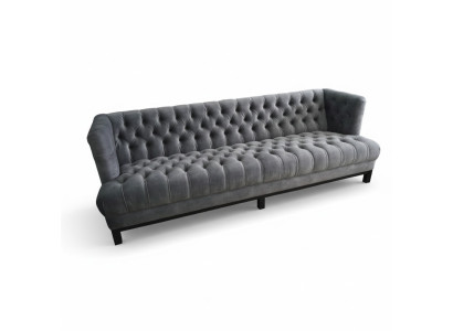Classic design couch upholstered sofa three-seater fabric couches 3-seater sofas
