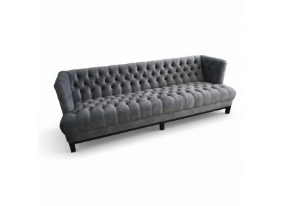 Classic design couch upholstered sofa three-seater fabric couches 3-seater sofas